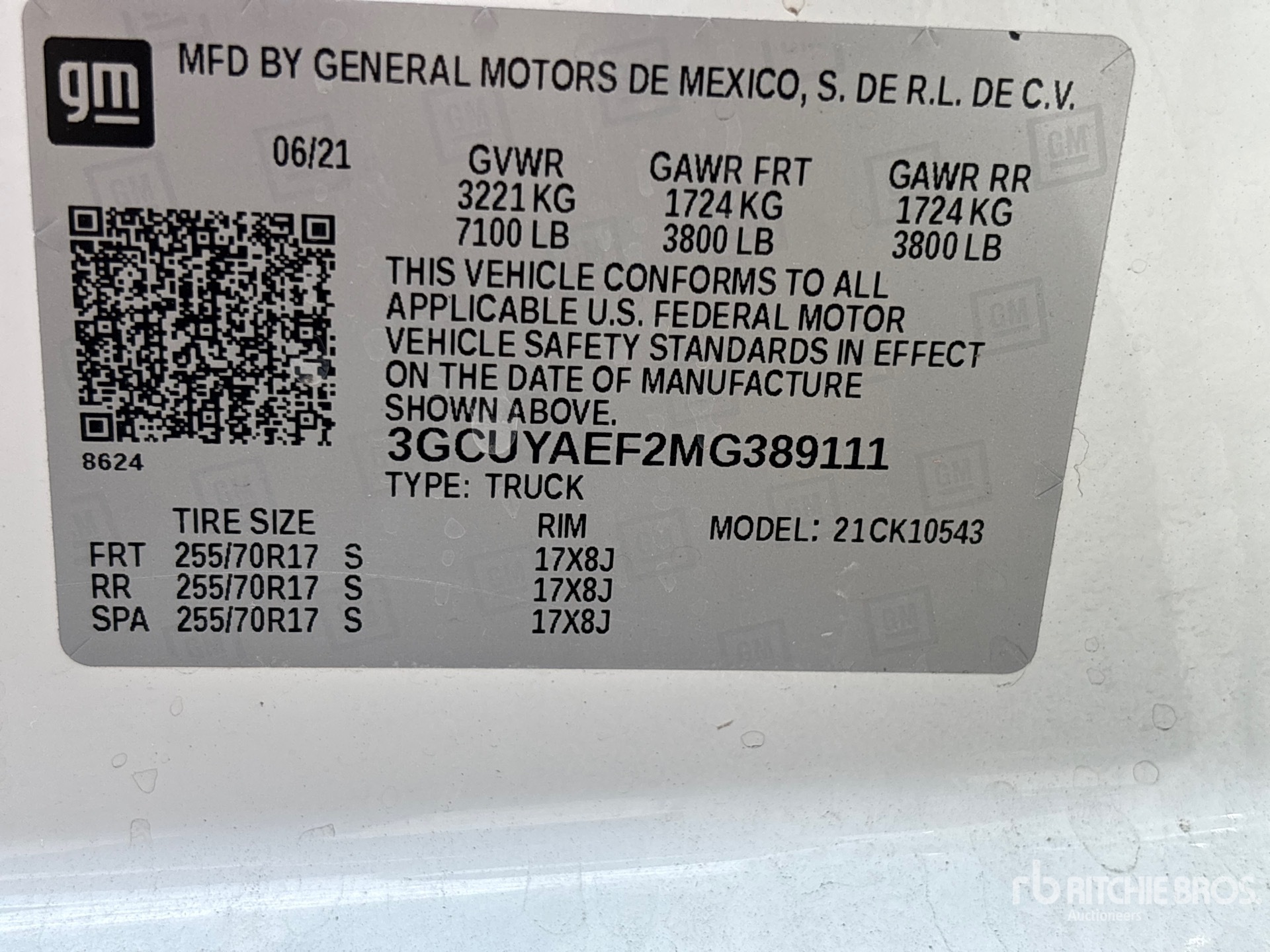 2021 Chevrolet Silverado 1500