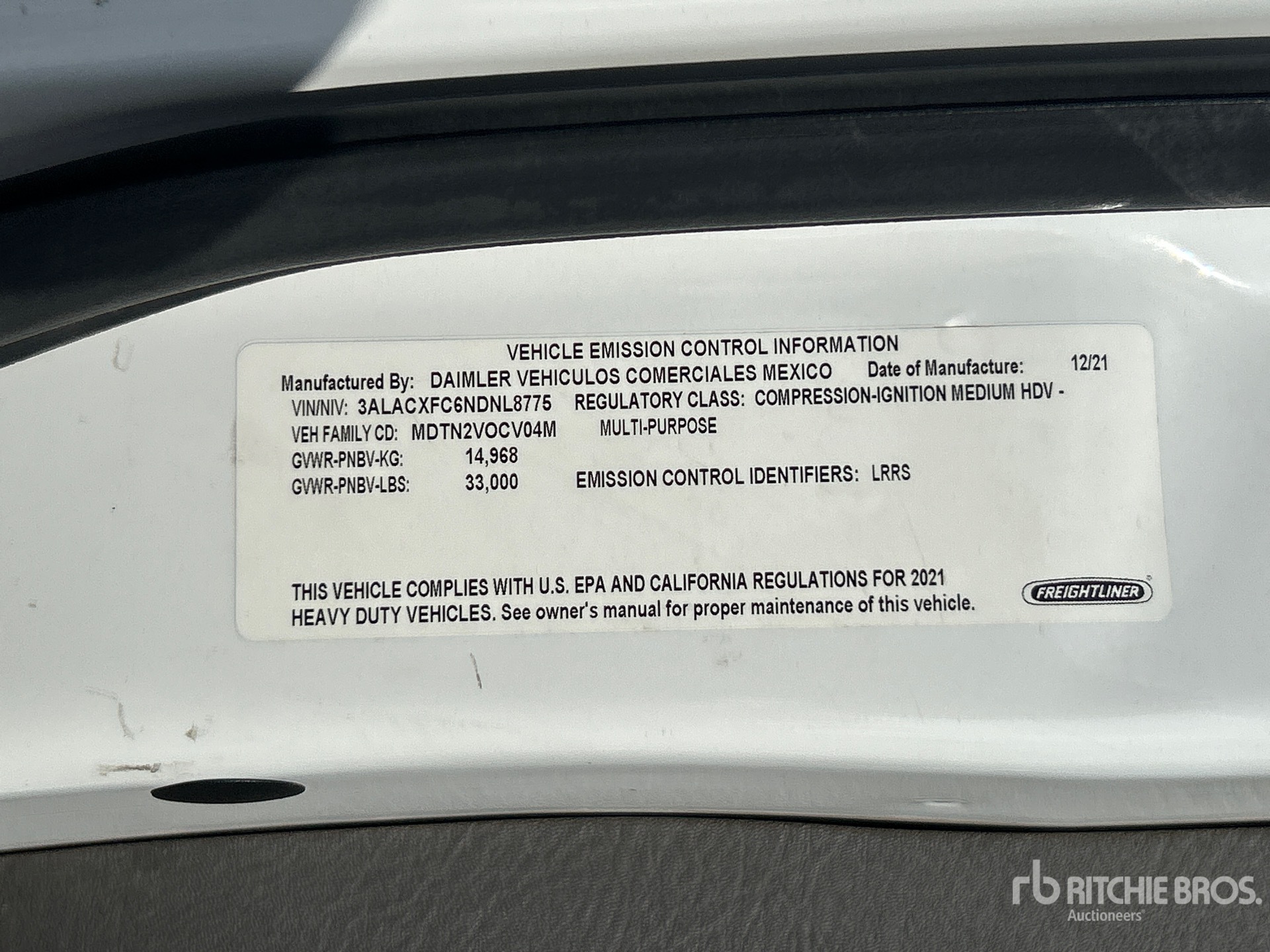 2022 Freightliner M2 106