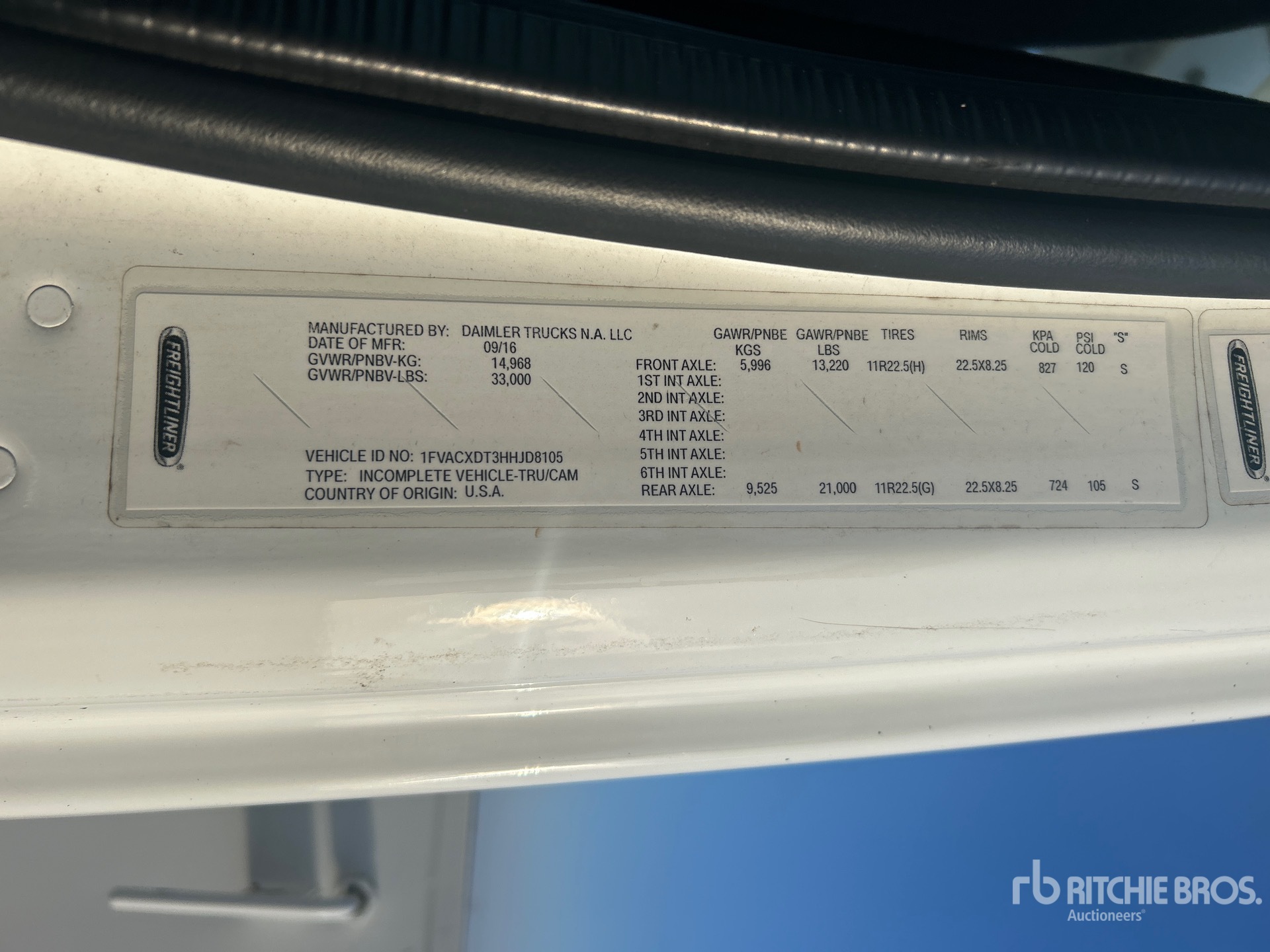 2017 Freightliner M2 106