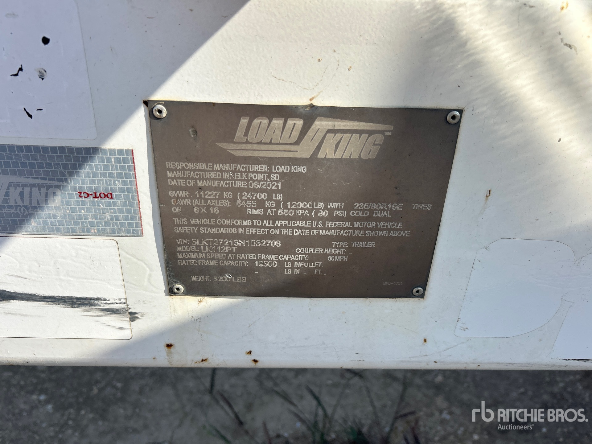 2022 Load King  LK112PT