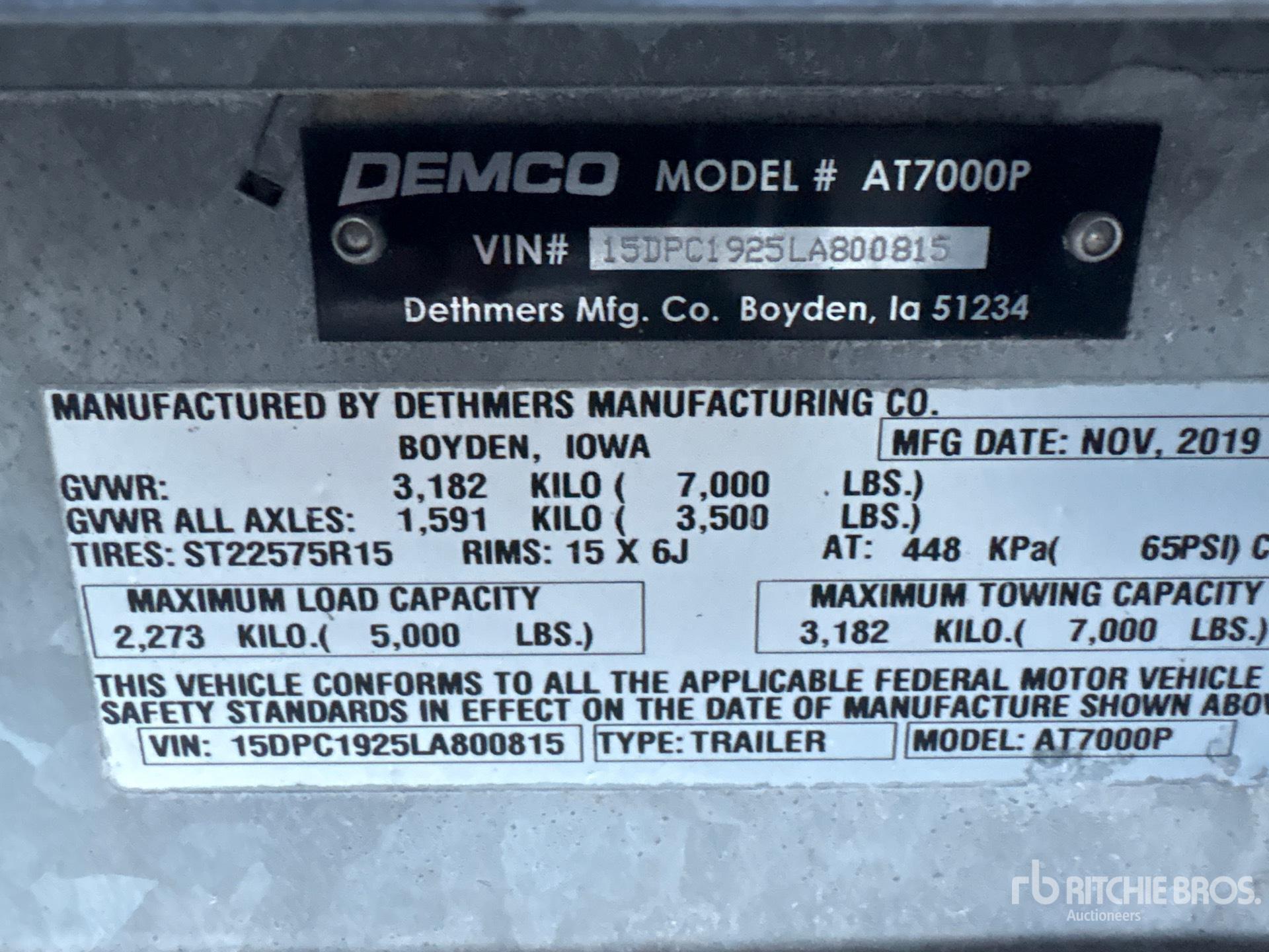 2020 Demco AT7000P