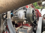 Engine with A/C Compressor