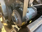 Motor with A/C Compressor