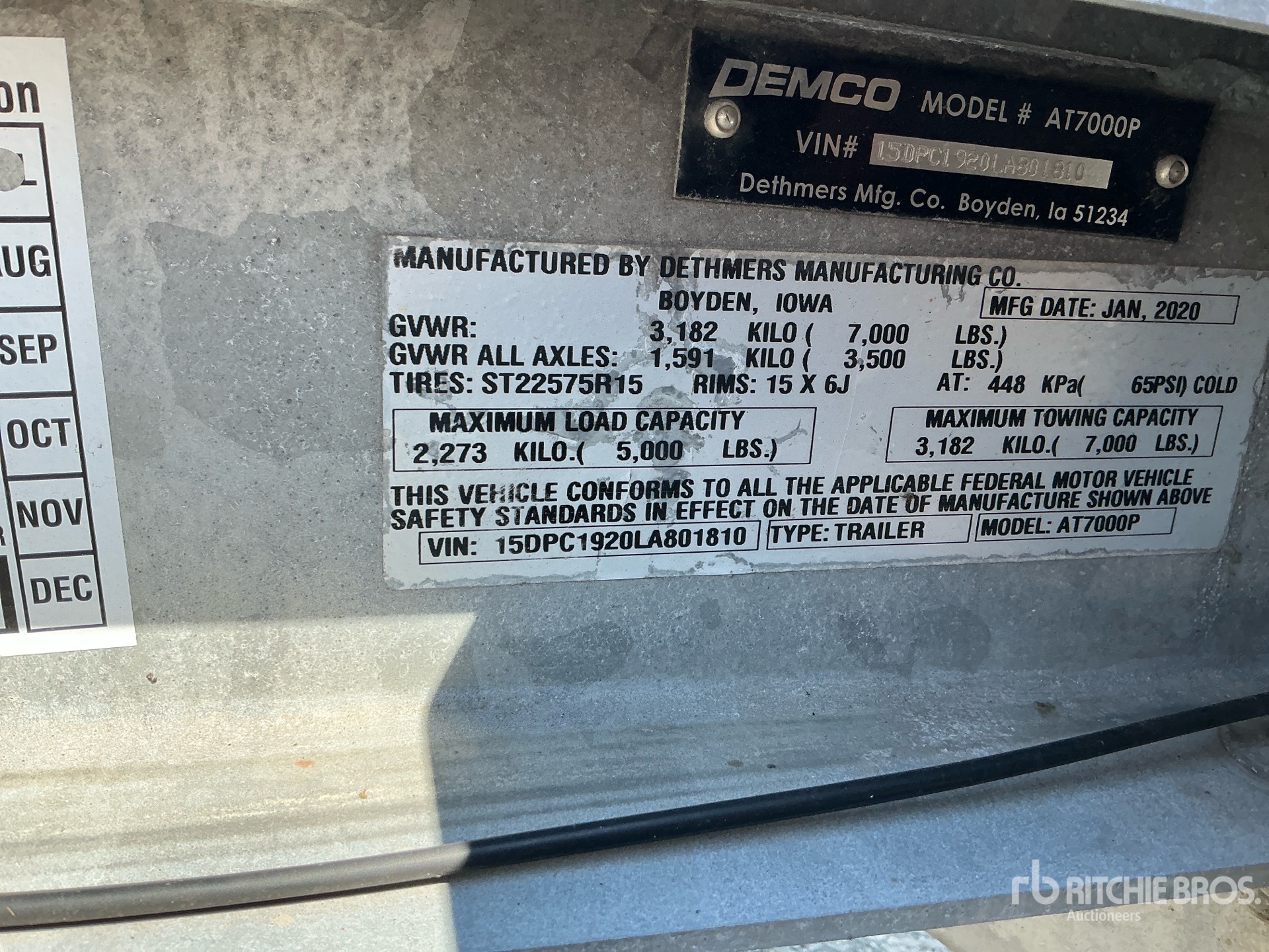2020 Demco AT7000P
