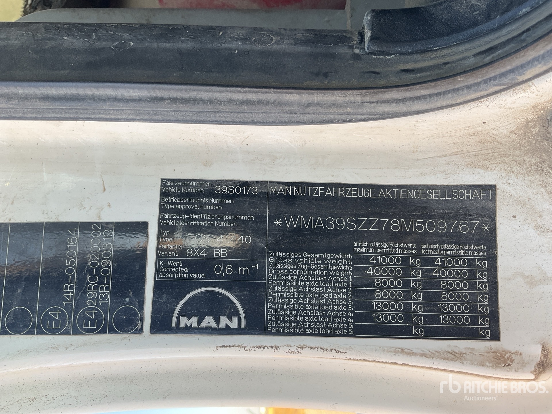2008 Man TGS 41.440