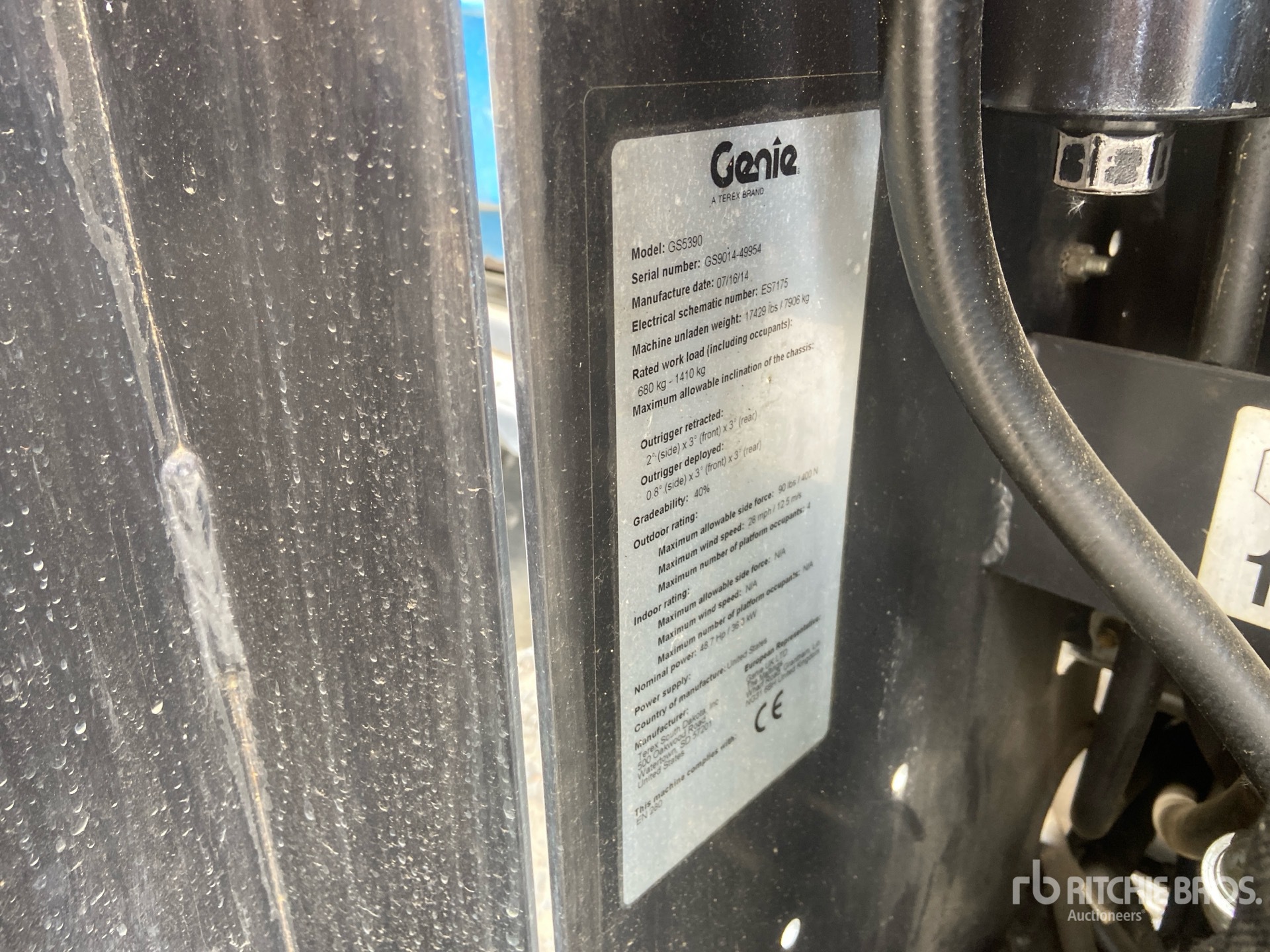 2014 Genie GS-5390