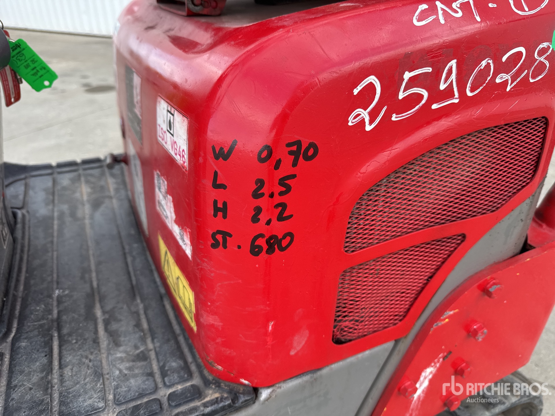2017 Yanmar SV08-1AS