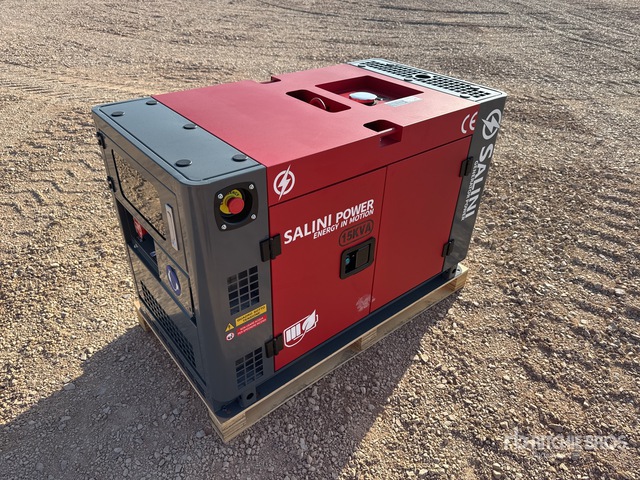 2026 Salini VGR15 Portable Generator Set: <20kVA/16kW