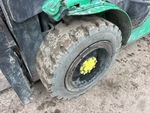 Chassis Lift with Left Front Tire