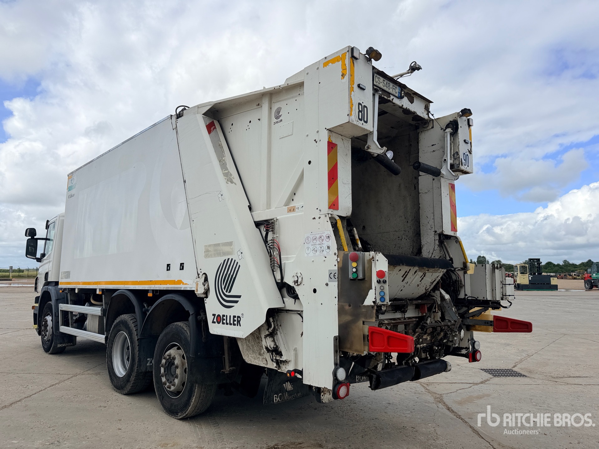 2013 Scania 6x2 Camion A Ordures Menageres
