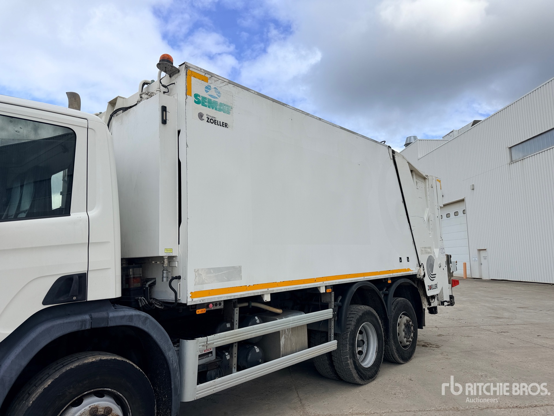 2013 Scania 6x2 Camion A Ordures Menageres