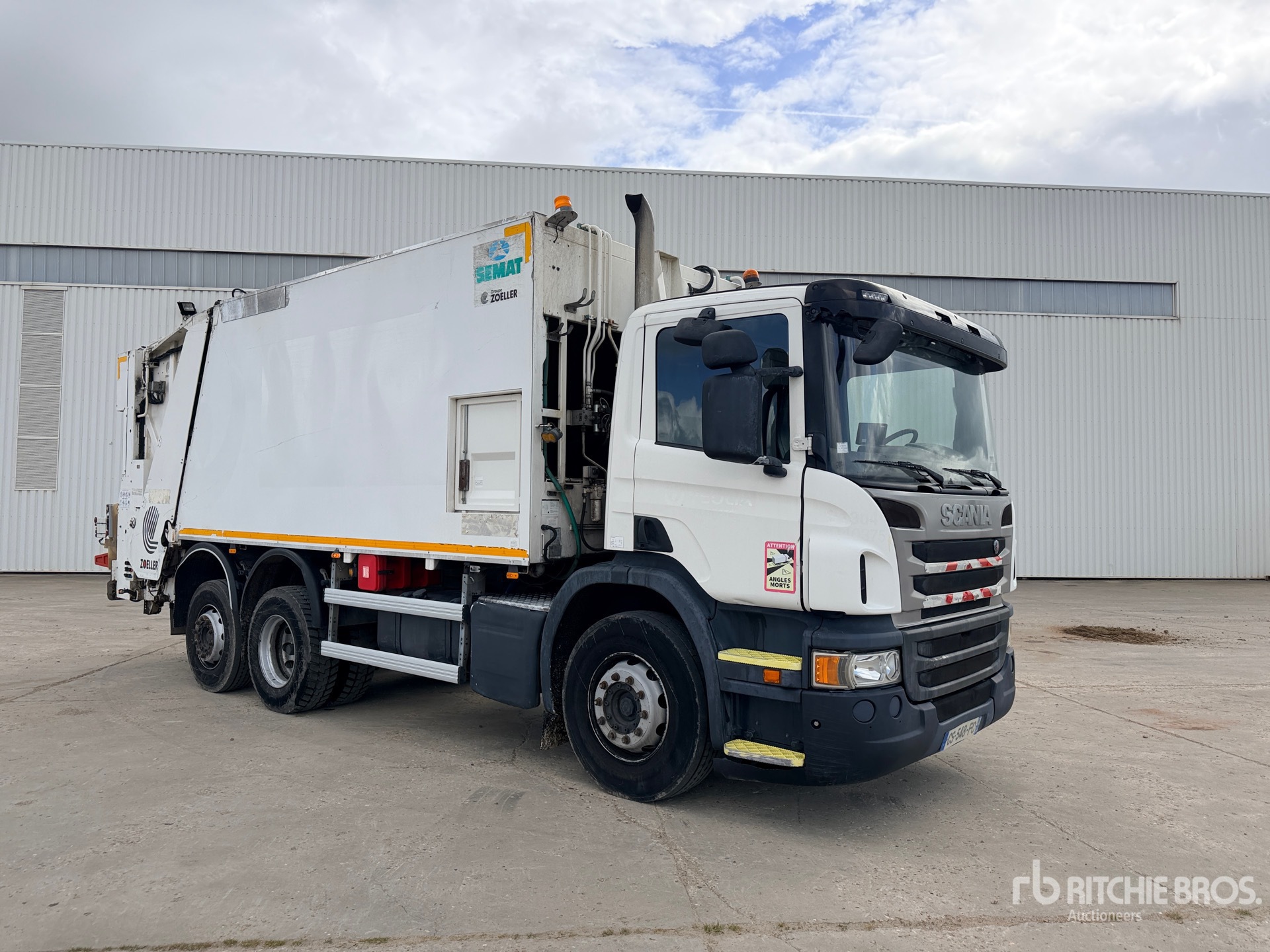 2013 Scania 6x2 Camion A Ordures Menageres