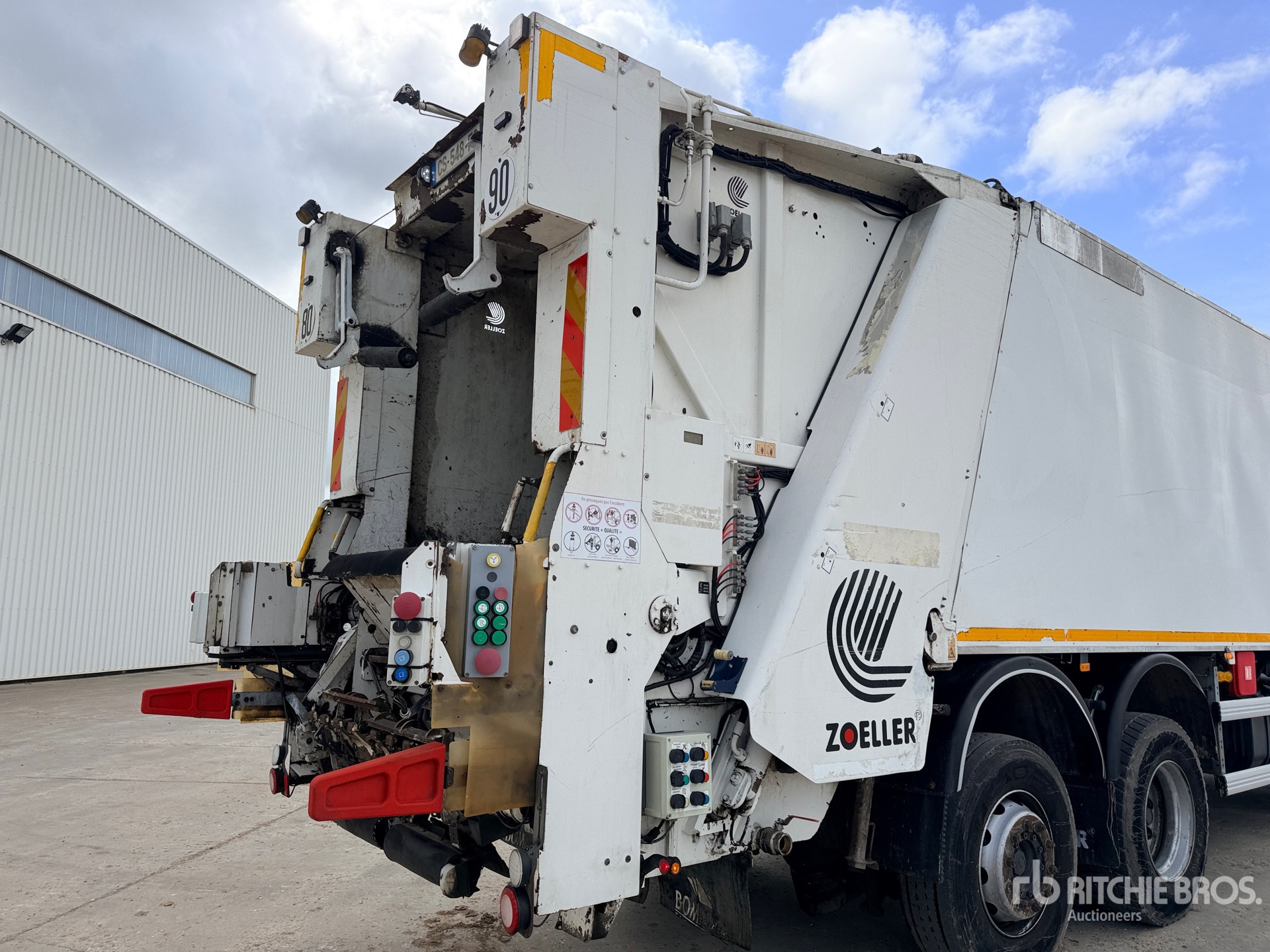 2013 Scania 6x2 Camion A Ordures Menageres