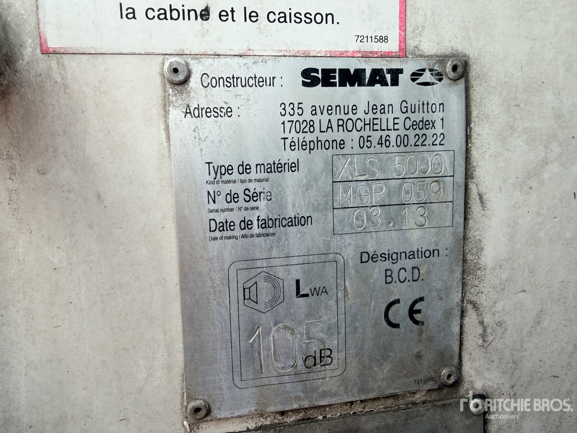 2013 Scania 6x2 Camion A Ordures Menageres