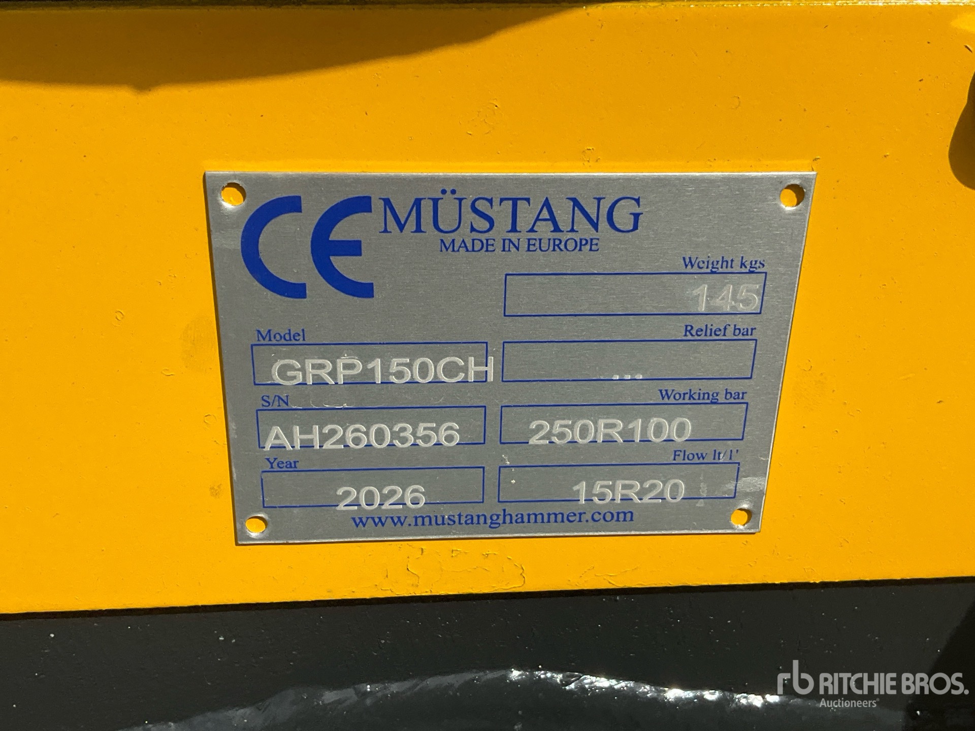 2026 Mustang GRP150 CH