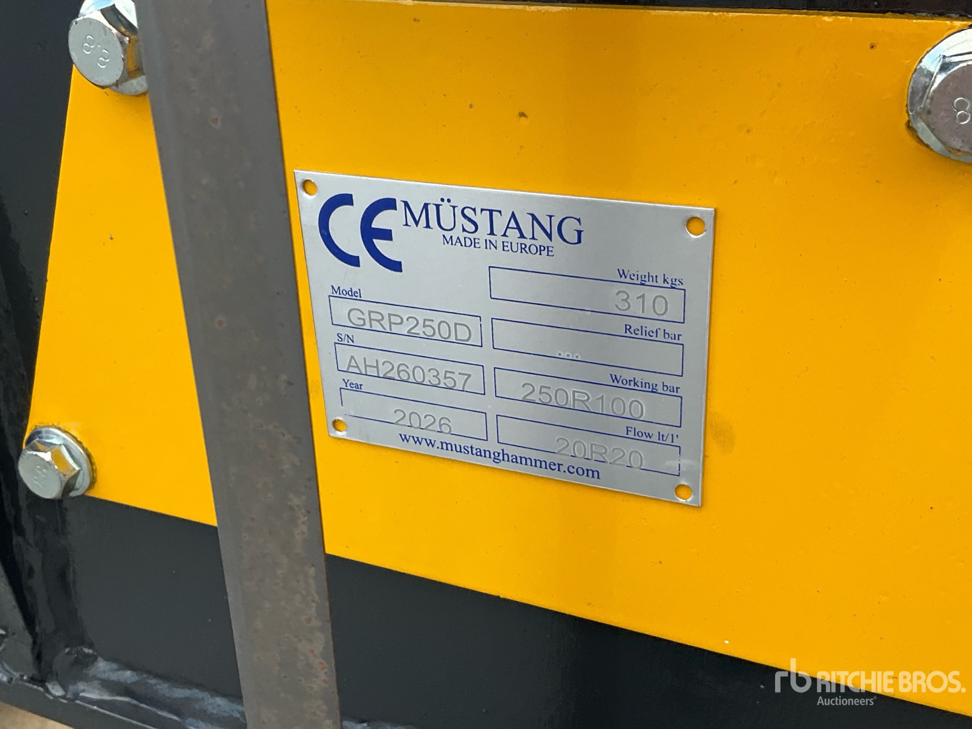 2026 Mustang GRP 250 D