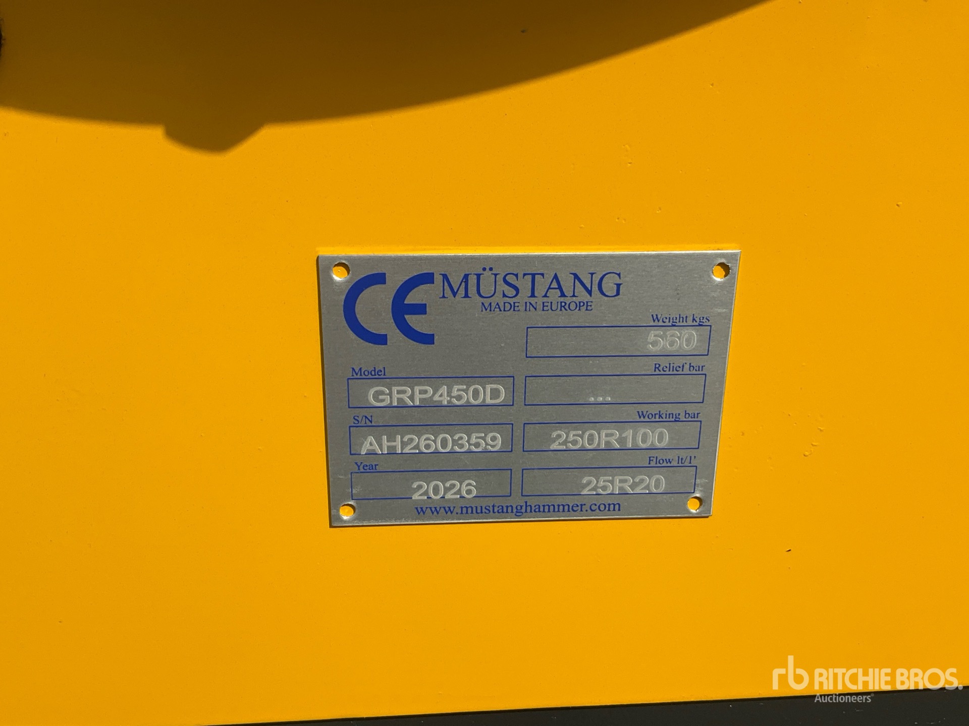 2026 Mustang GRP 450 D