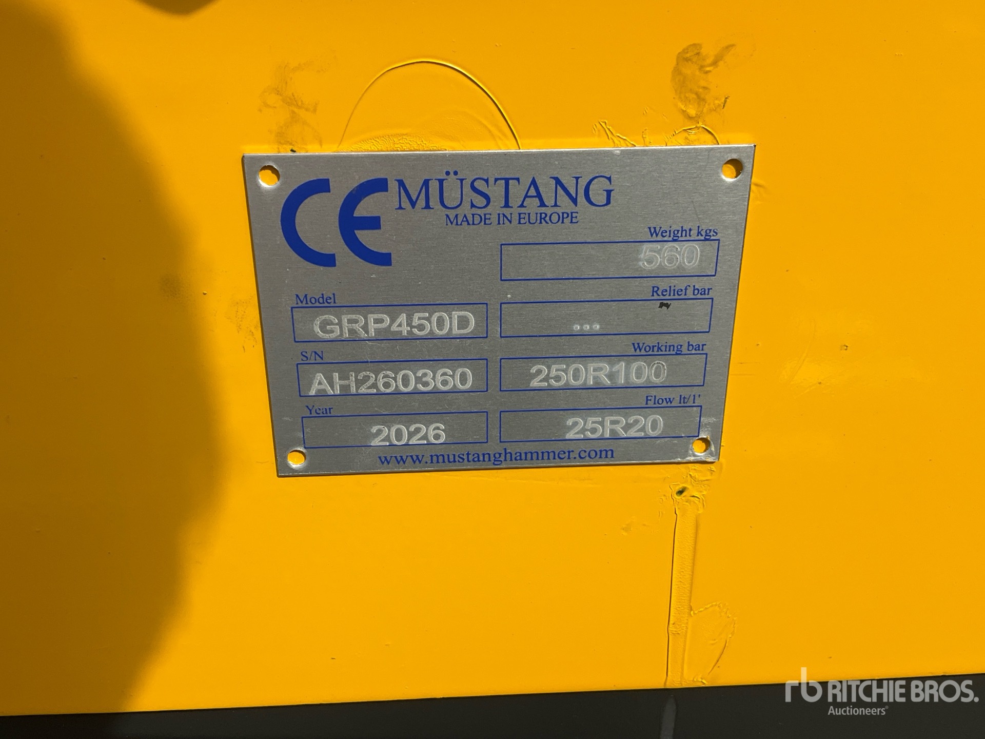 2026 Mustang GRP 450 D