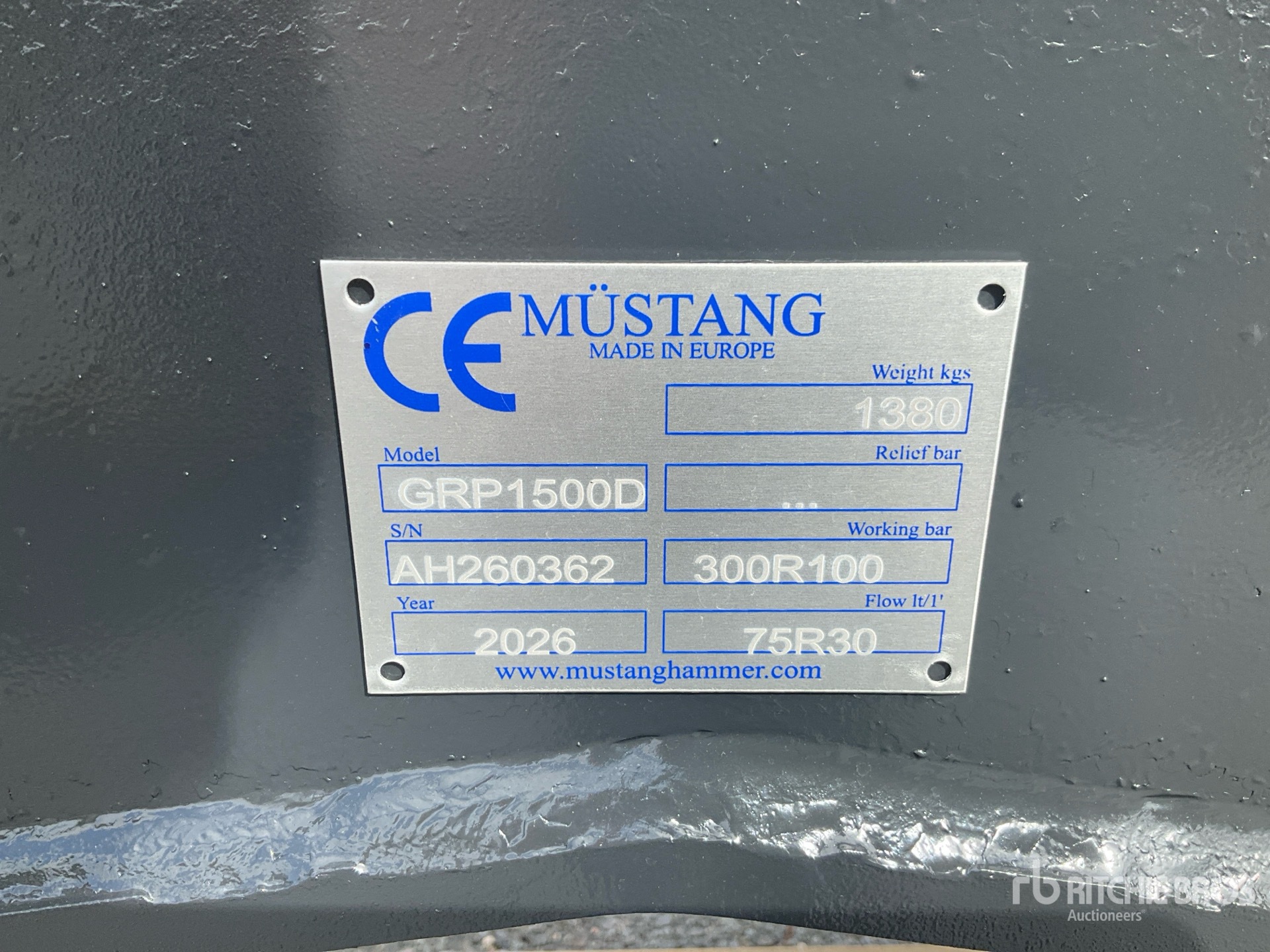 2026 Mustang GRP1500D