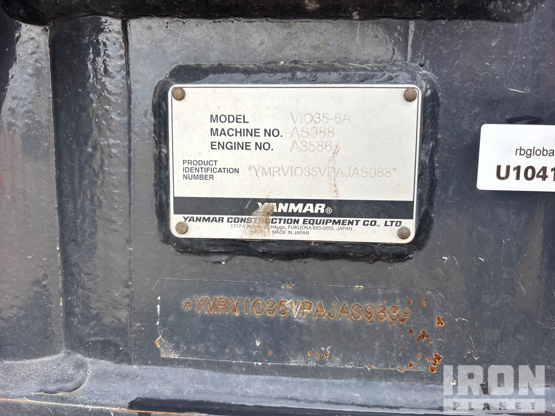 2023 Yanmar VIO35-6A