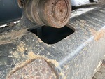 Undercarriage with Left Carrier Rollers