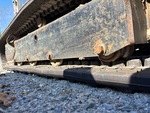 Undercarriage with Left Track Rollers