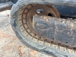 Undercarriage with Left Track Tensioner