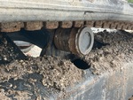 Undercarriage with Left Carrier Rollers