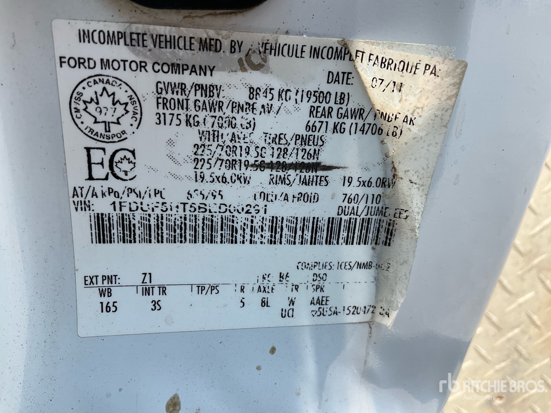 2011 Ford F-550