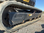 Undercarriage with Left Track Tensioner