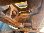 Undercarriage with Left Track Bushings