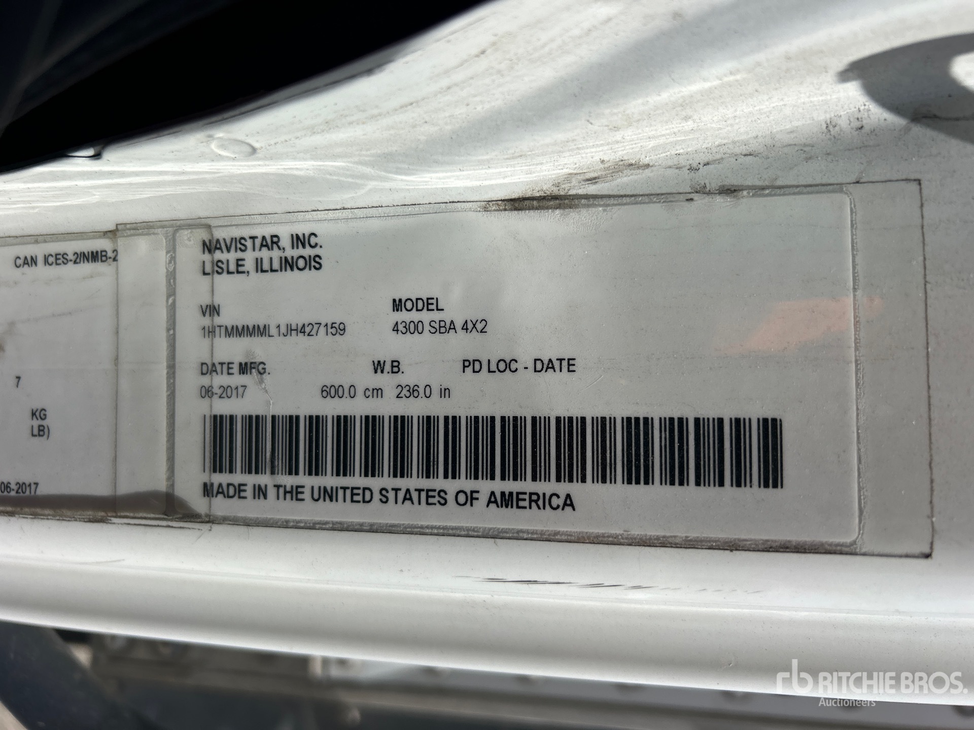2018 International 4300
