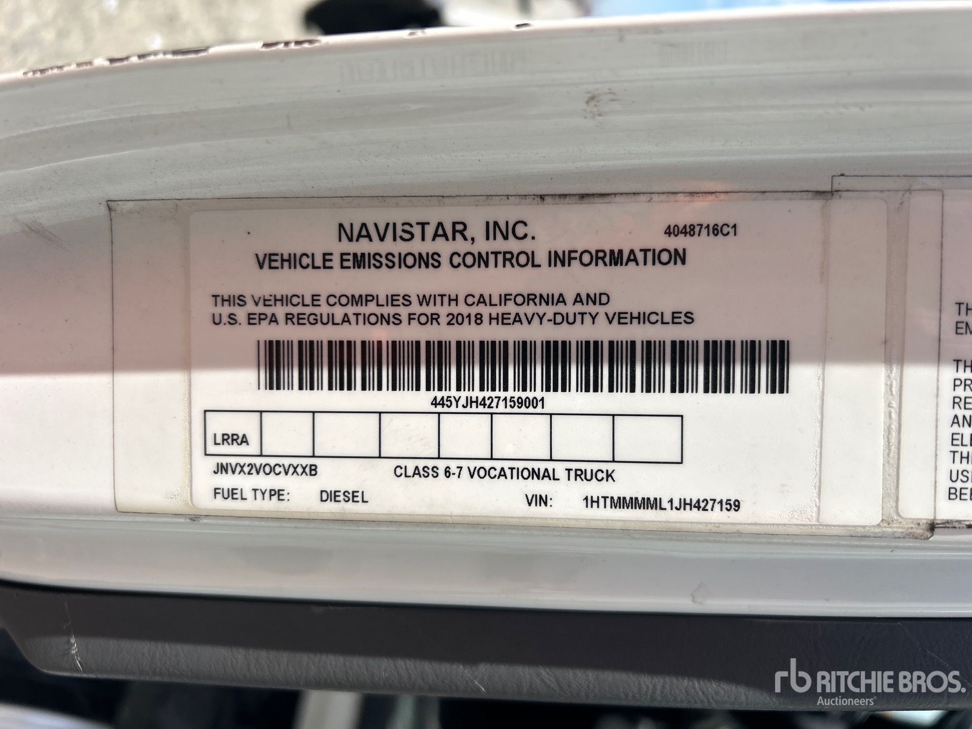 2018 International 4300