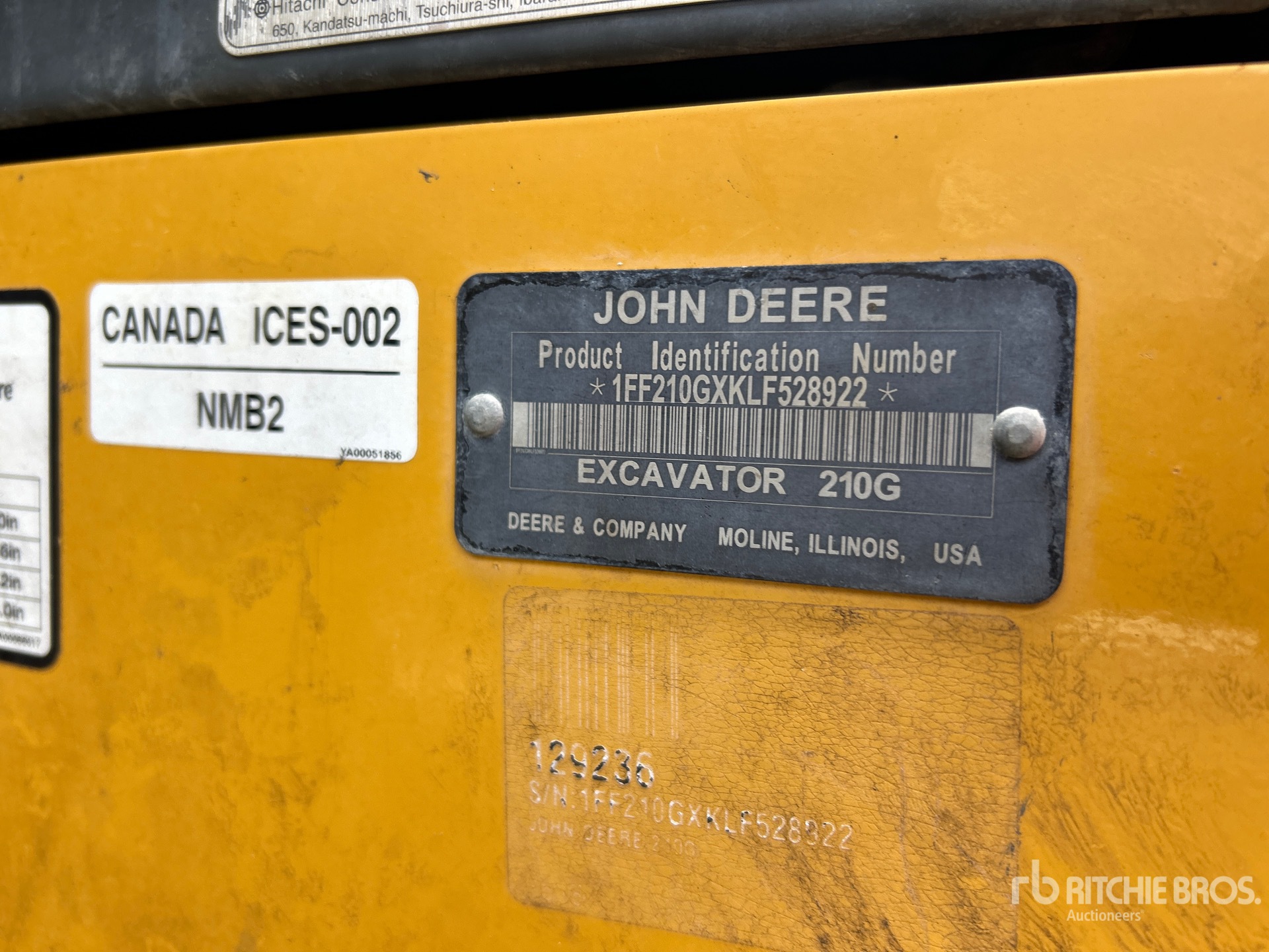 Photo of a 2021 John Deere 210G LC