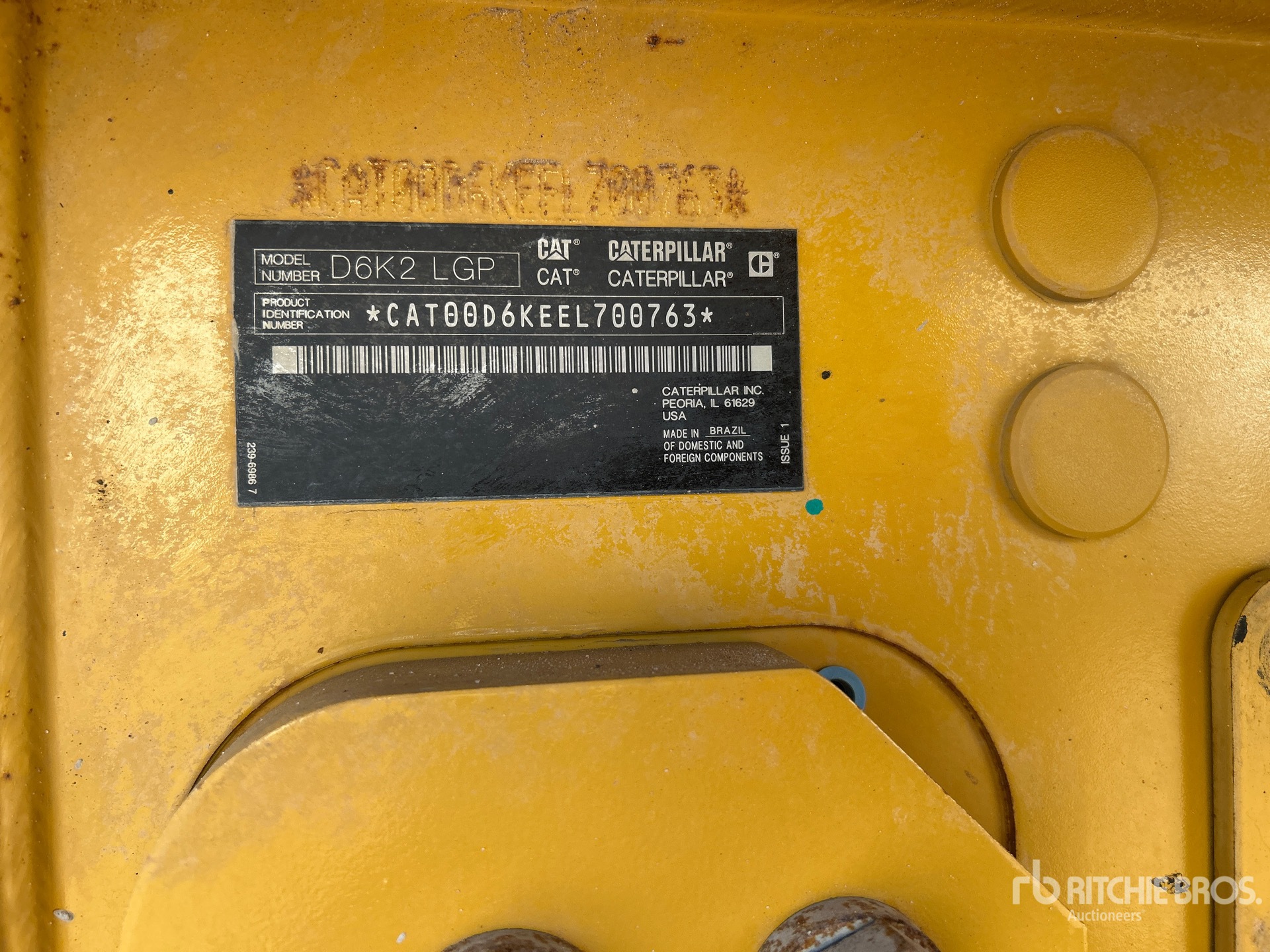 2019 Caterpillar D6K2 LGP