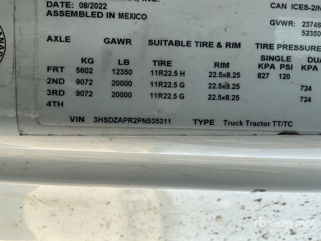 2023 International LT62F