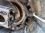 Undercarriage with Right Track Tensioner