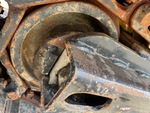 Undercarriage with Left Track Tensioner