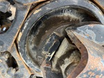 Undercarriage with Right Track Tensioner