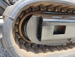 Undercarriage with Left Track Tensioner