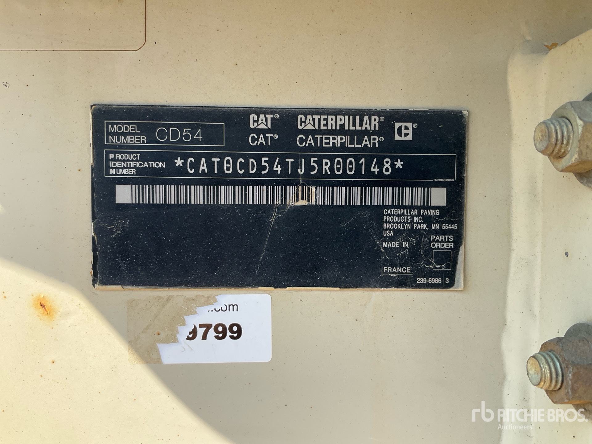 2011 Caterpillar CD54