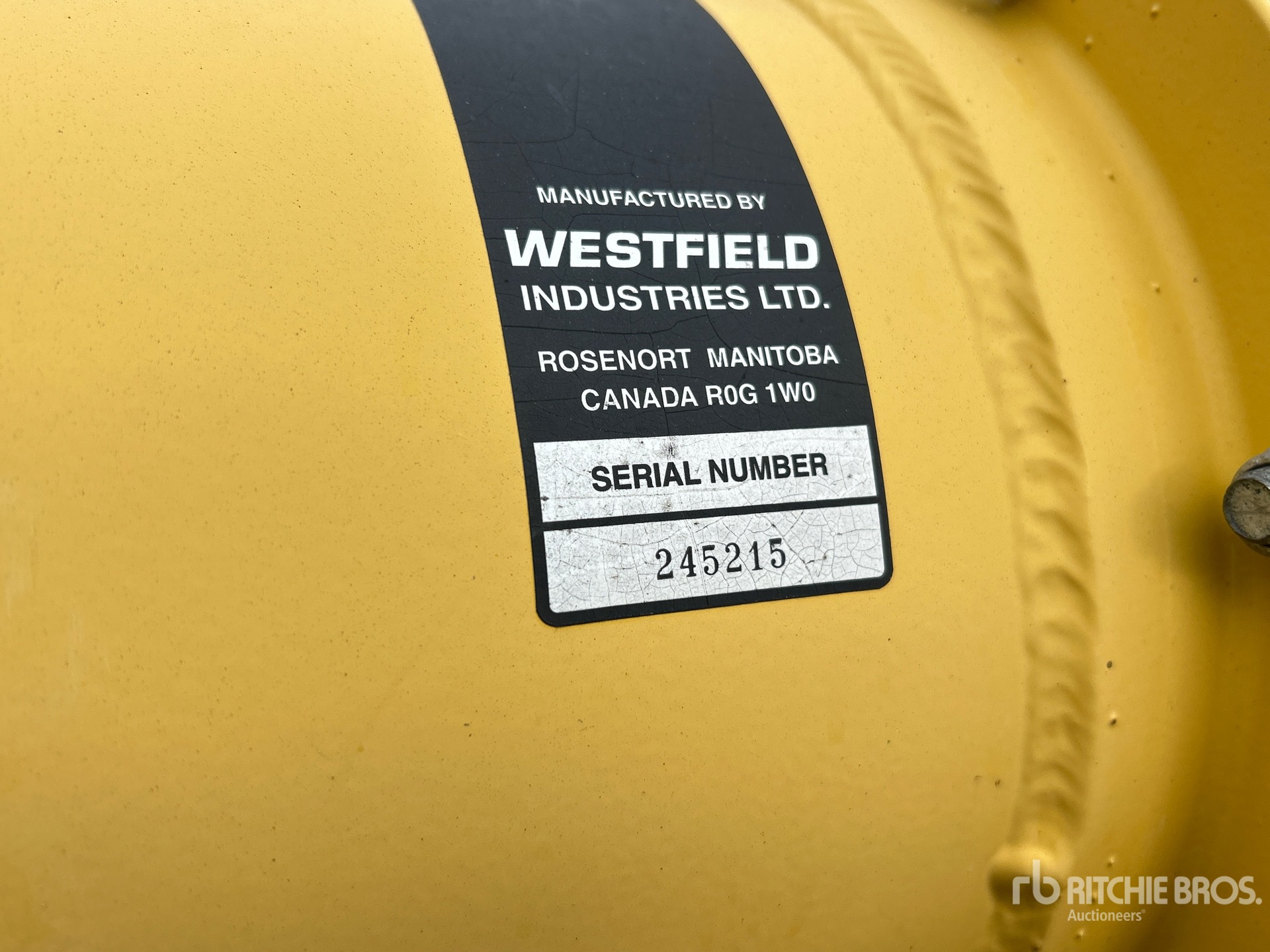2013 Westfield 10 in x 64 ft