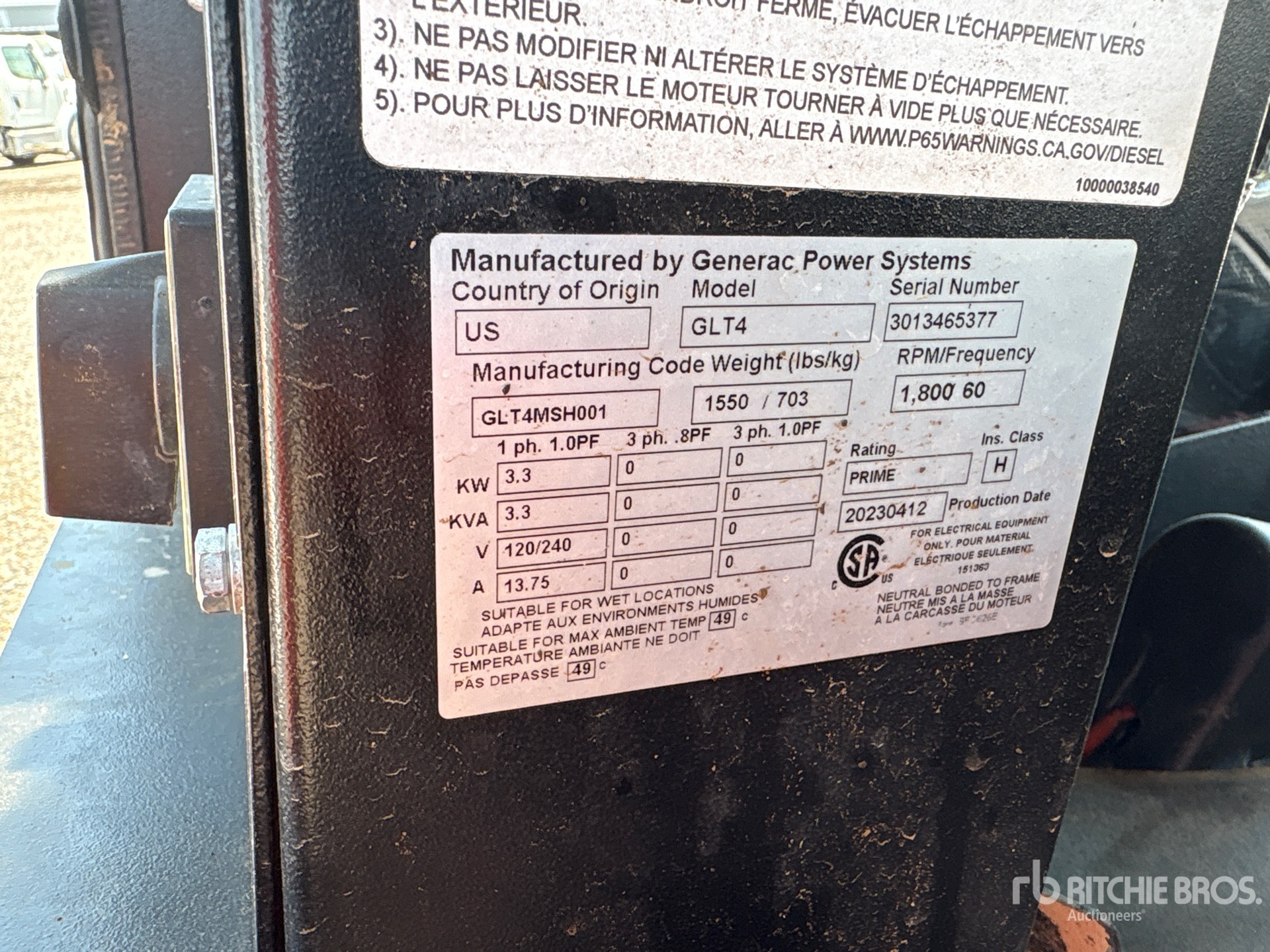 2023 Generac GLT4