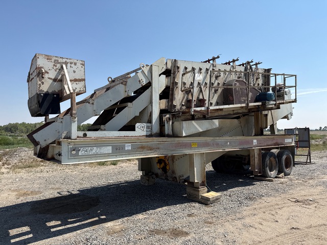 2002 Fab Tec 5-16 36"x25' Sand Screw Wash Plant 2002 Fab Tec 5-16 36"x25' Sand Screw Wash Plant