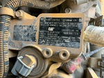 Engine with Emission Label