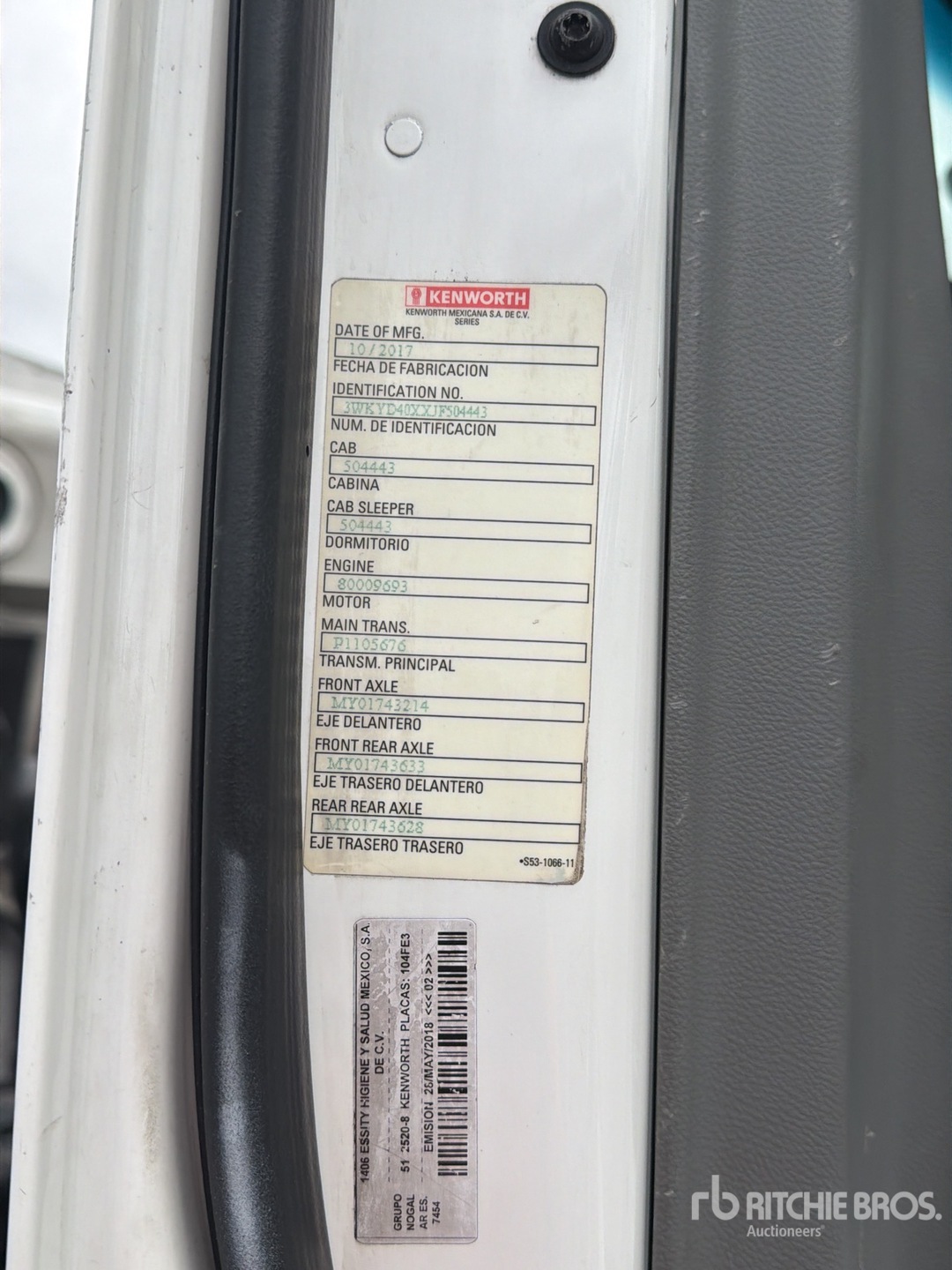 2018 Kenworth T680