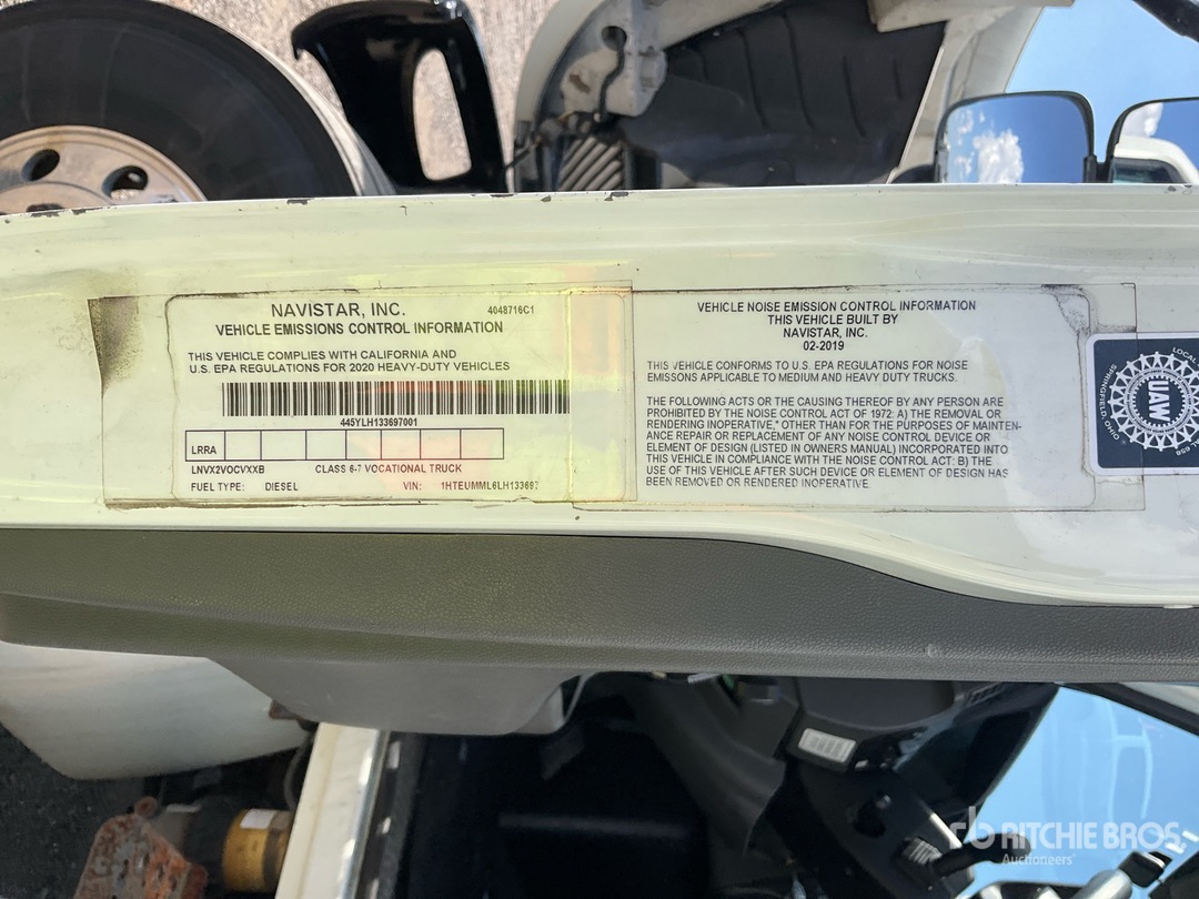 2019 International MV607