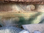 Engine with Emission Label