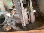 Engine with A/C Compressor