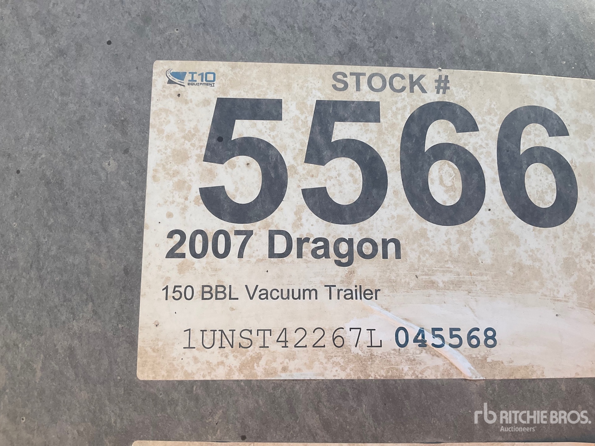 2007 Dragon 150 BBL